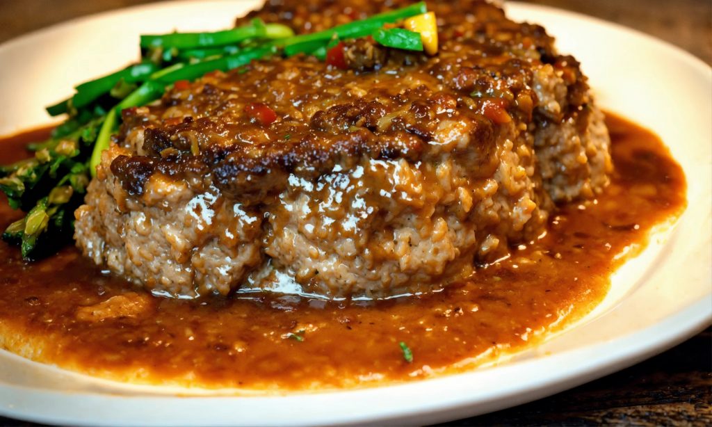 salisbury-steak-in-oven