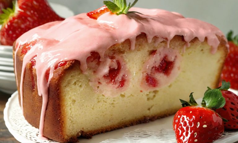 strawberry-pound-cake